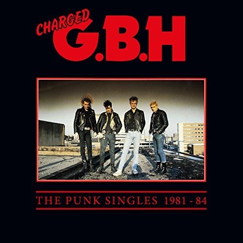 the album cover for G.B.H. - The Punk Singles 1981-84