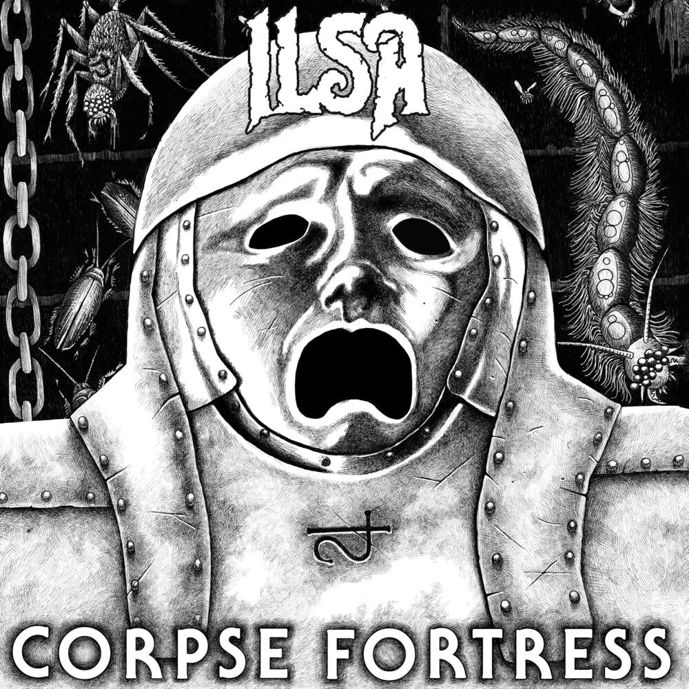 the album cover for Ilsa - Corpse Fortress