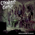 the album cover for Cannabis Corpse - From Wisdom To Baked [Colored Vinyl] [Limited Edition] (Red)
