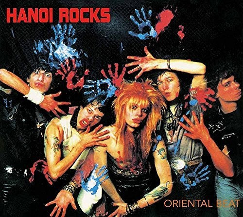 the album cover for Hanoi Rocks - Oriental Beat