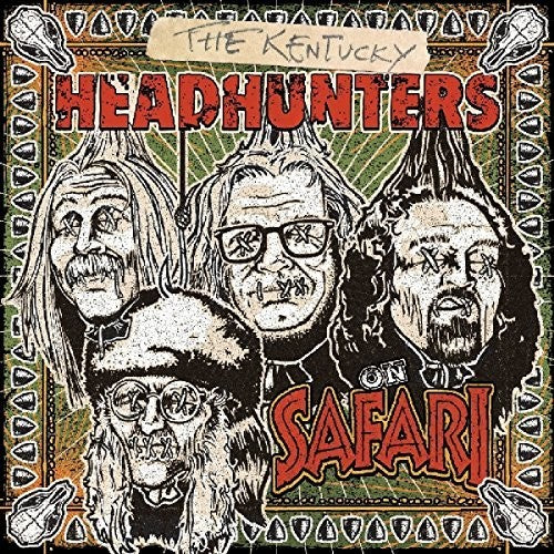 the album cover for The Kentucky Headhunters - On Safari