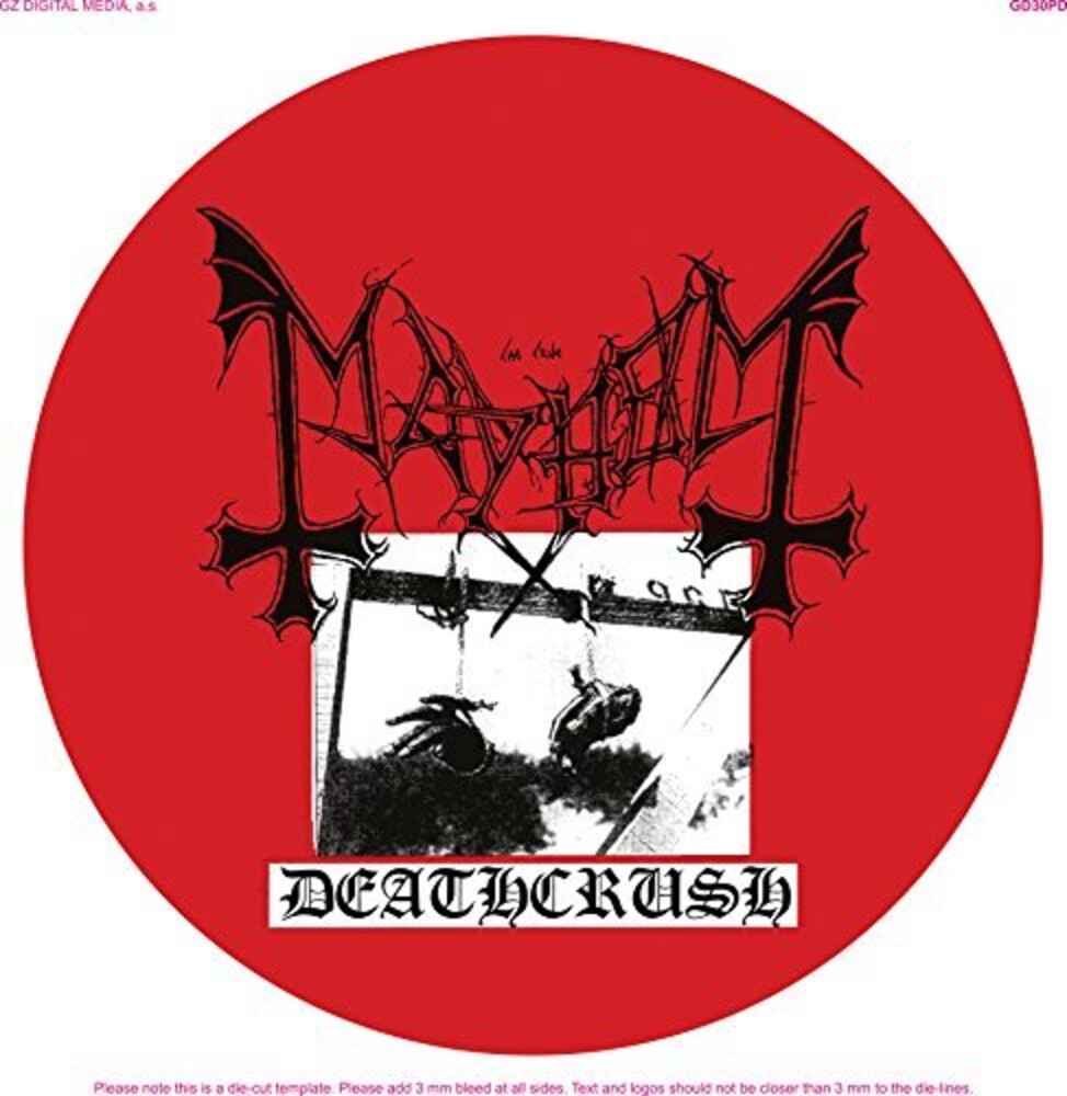 the album cover for Mayhem - Deathcrush