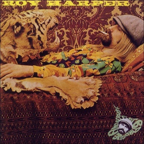 the album cover for Roy Harper - Flat Baroque & Berserk