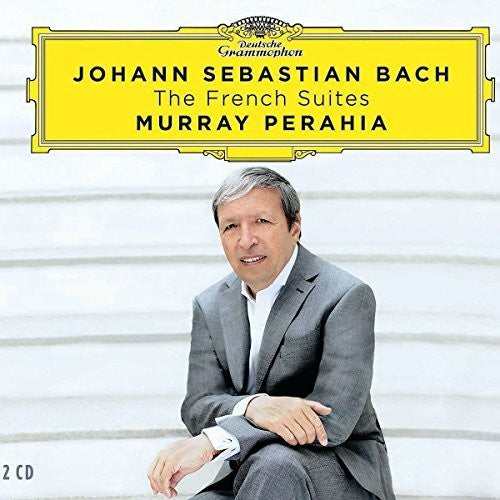 the album cover for Murray Perahia - Johann Sebastian Bach: The French Suites