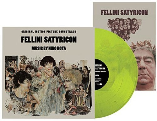 the album cover for Nino Rota - Fellini Satyricon (Original Motion Picture Soundtrack)