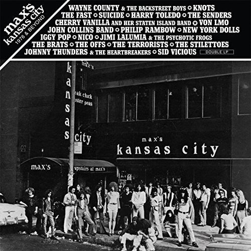 the album cover for Maxs Kansas City 1976 / Various Exed - Max's Kansas City 1976 / Various