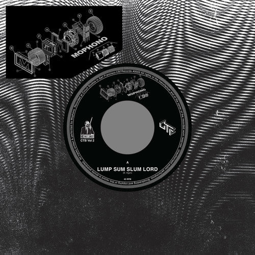 the album cover for Mophono - Lump Sum Slum Lord [Clear Vinyl]