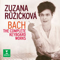 the album cover for Zuzana Ruzickova - Bach: The Complete Keyboard works [20CD Box Set]