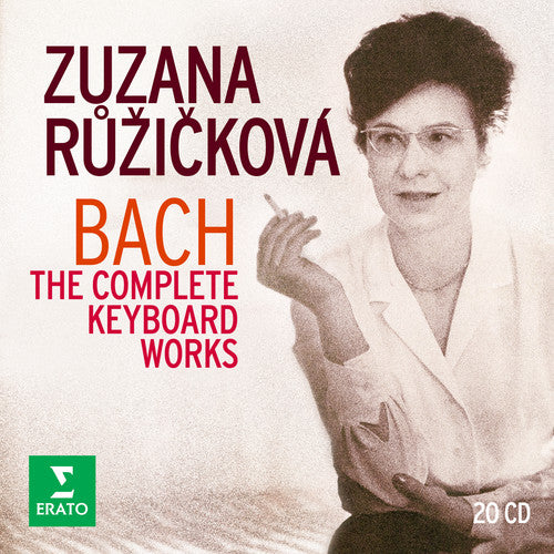 the album cover for Zuzana Ruzickova - Bach: The Complete Keyboard works [20CD Box Set]