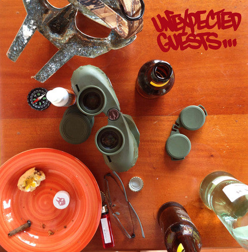 the album cover for MF DOOM - Unexpected Guests