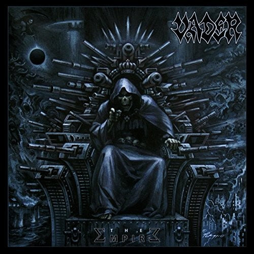 the album cover for Vader - The Empire