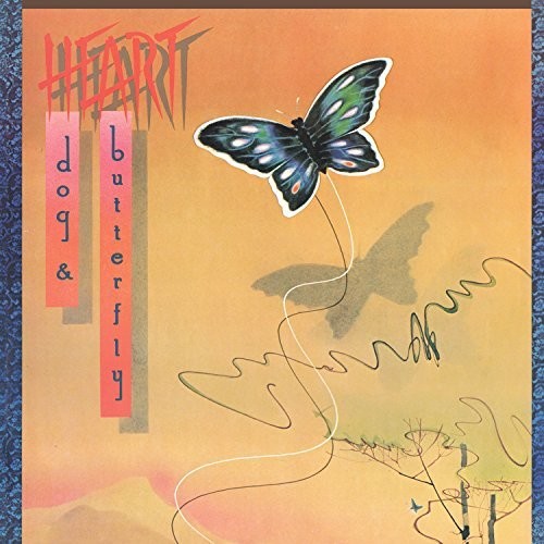 the album cover for Heart - Dog & Butterfly [Limited Edition Translucent Gold Vinyl]