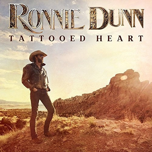 the album cover for Ronnie Dunn - Tattooed Heart