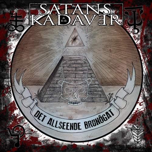 the album cover for Satans Kadaver - Satans Kadaver / Det Allseende Brunogat [Digipak]