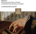 the album cover for Nikolaus Harnoncourt - Johann Sebastian Bach Musikalisches Opfer