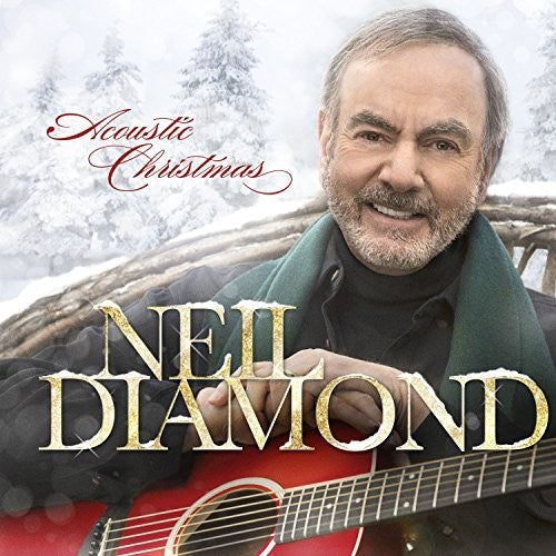 the album cover for Neil Diamond - Acoustic Christmas [LP]