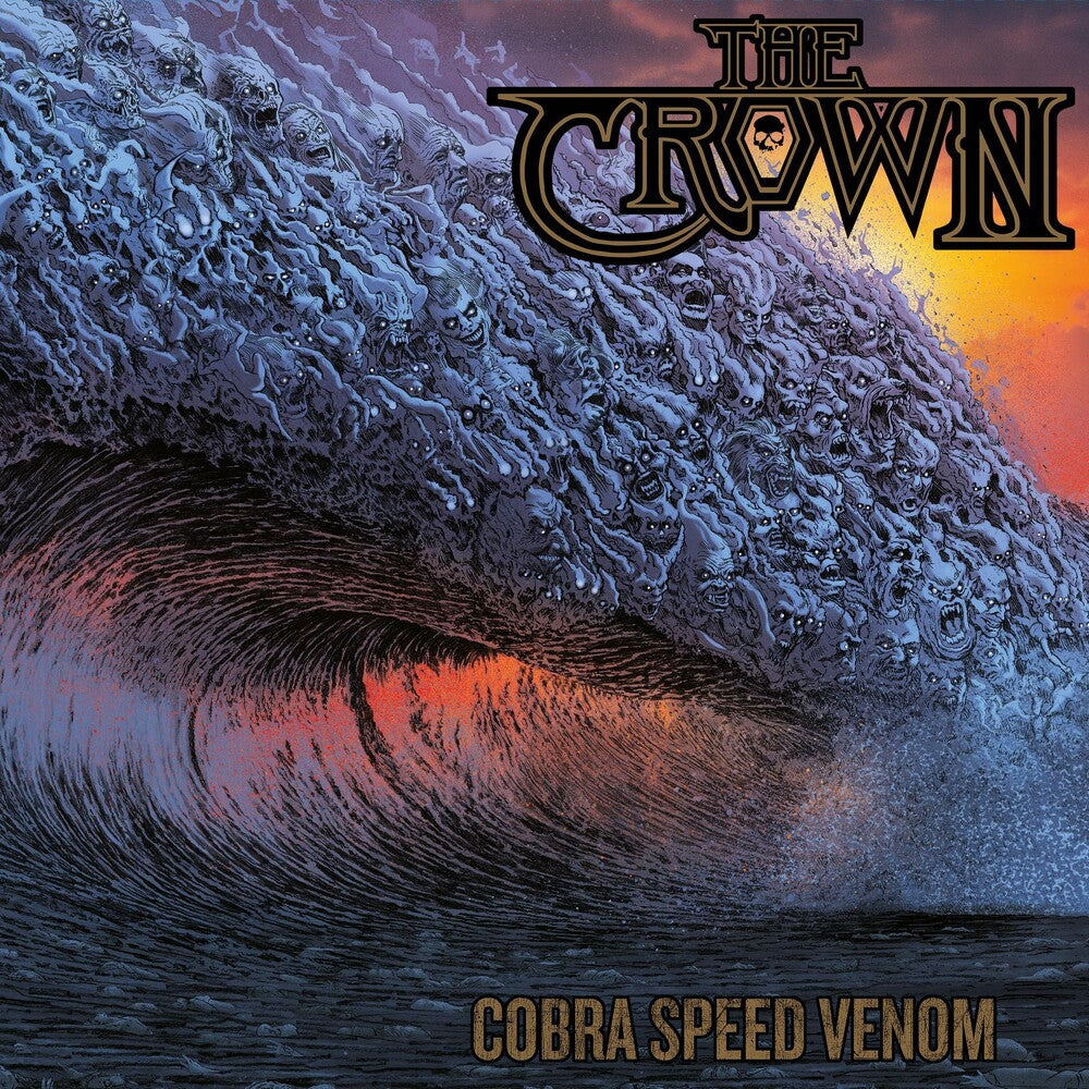 the album cover for The Crown - Cobra Speed Venom