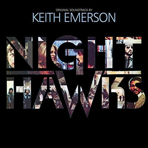 the album cover for Keith Emerson - Nighthawks (Original Soundtrack)