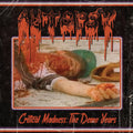 the album cover for Autopsy - Critical Madness : The Demo Years