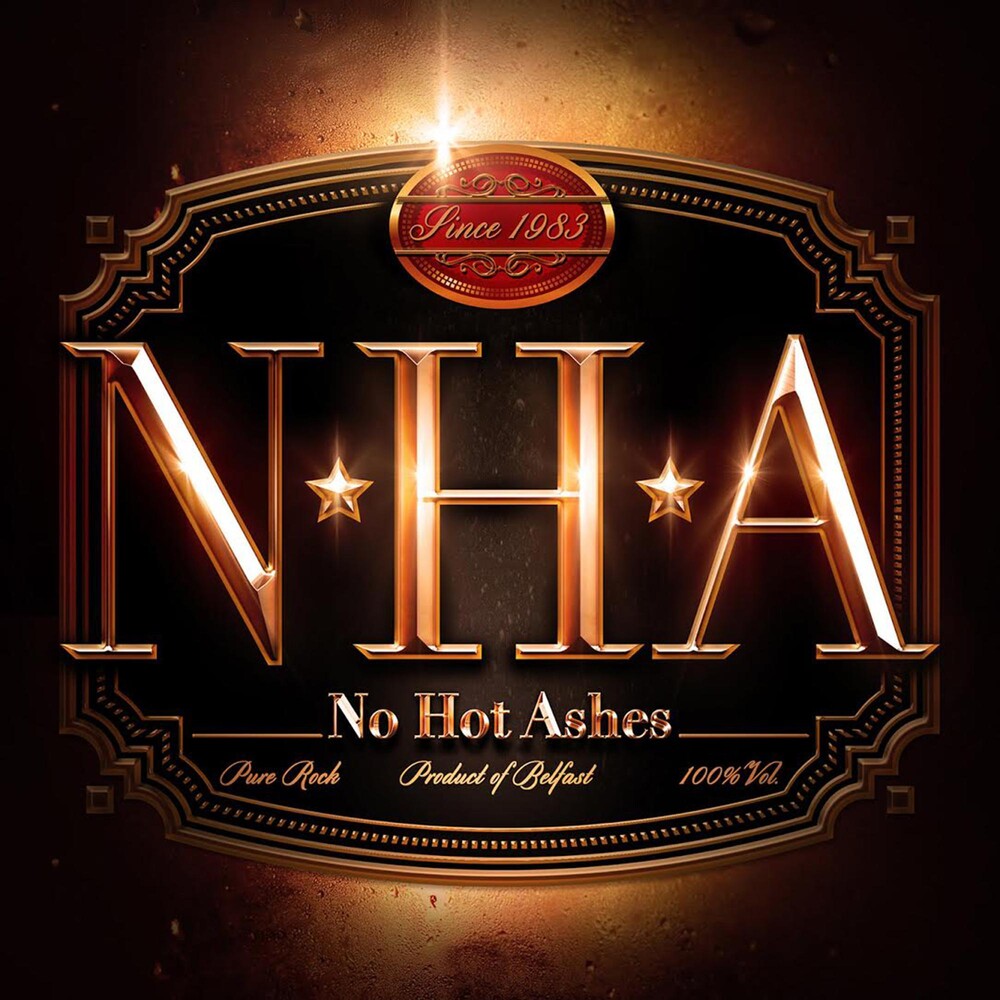 the album cover for No Hot Ashes - No Hot Ashes