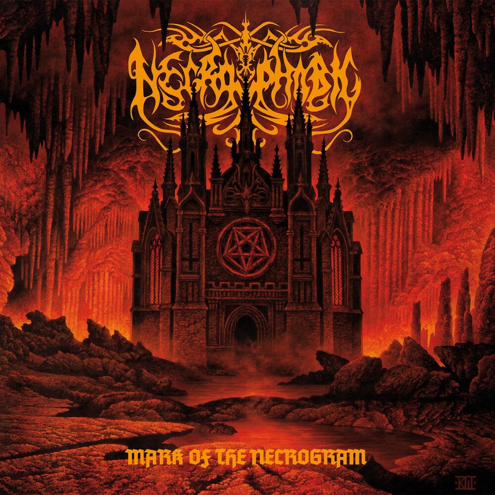the album cover for Necrophobic - Mark Of The Necrogram