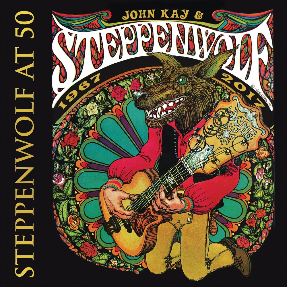 the album cover for John Kay & Steppenwolf - Steppenwolf At 50