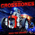 the album cover for Dario Mollo's Crossbones - Rock The Cradle