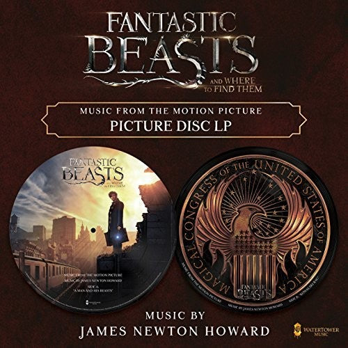 the album cover for Fantastic Beasts [Movie] - Fantastic Beasts And Where To Find Them: Music From The Motion Picture [12in Picture Disc]