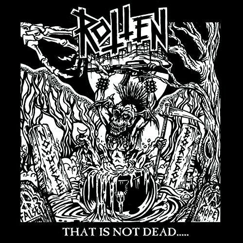 the album cover for Rotten Uk - That Is Not Dead