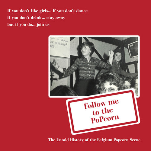 the album cover for Follow Me To The Popcorn Untold History / Various - Follow Me To The Popcorn: Untold History / Various