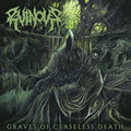 the album cover for Ruinous - Graves Of Ceaseless Death