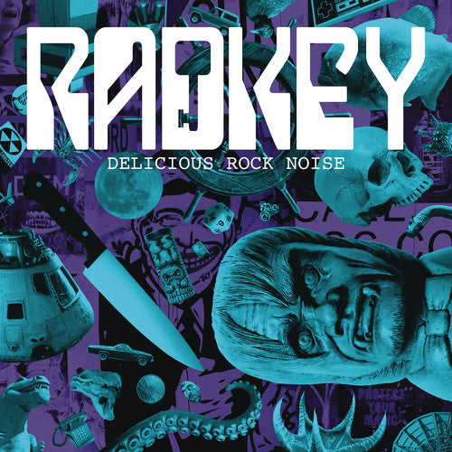 the album cover for Radkey - Delicious Rock Noise