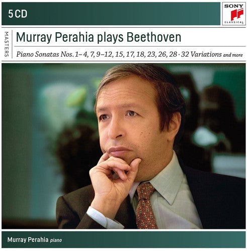 the album cover for Murray Perahia - Murray Perahia plays Beethoven