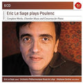 the album cover for Le Eric Sage - Le Sage Plays Francis Poulenc (Box Set)