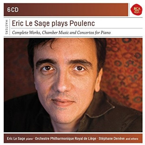 the album cover for Le Eric Sage - Le Sage Plays Francis Poulenc (Box Set)