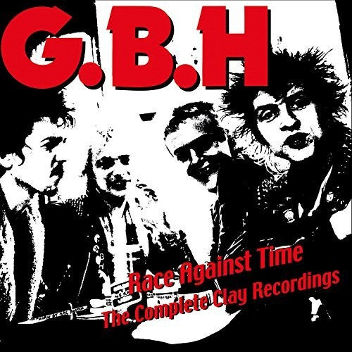 the album cover for G.B.H. - Race Against Time - The Com