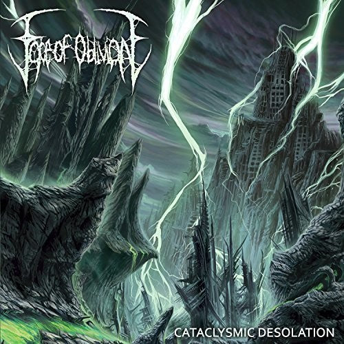 the album cover for Face of Oblivion - Cataclysmic Desolation