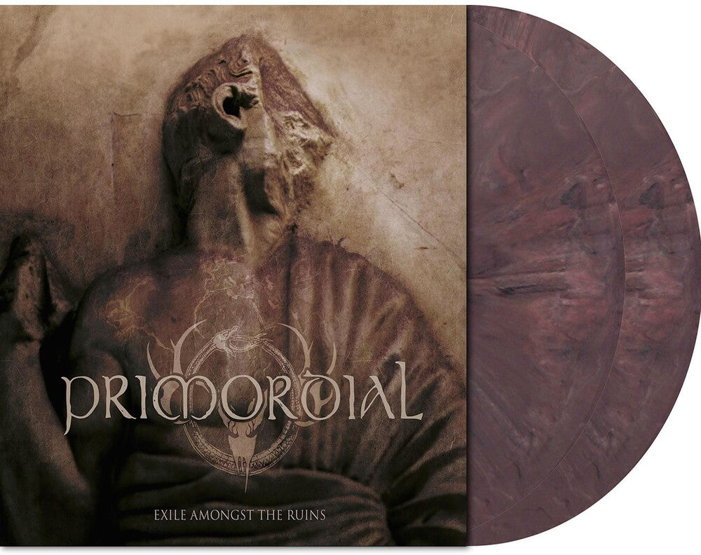 the album cover for Primordial - Exile Amongst The Ruins