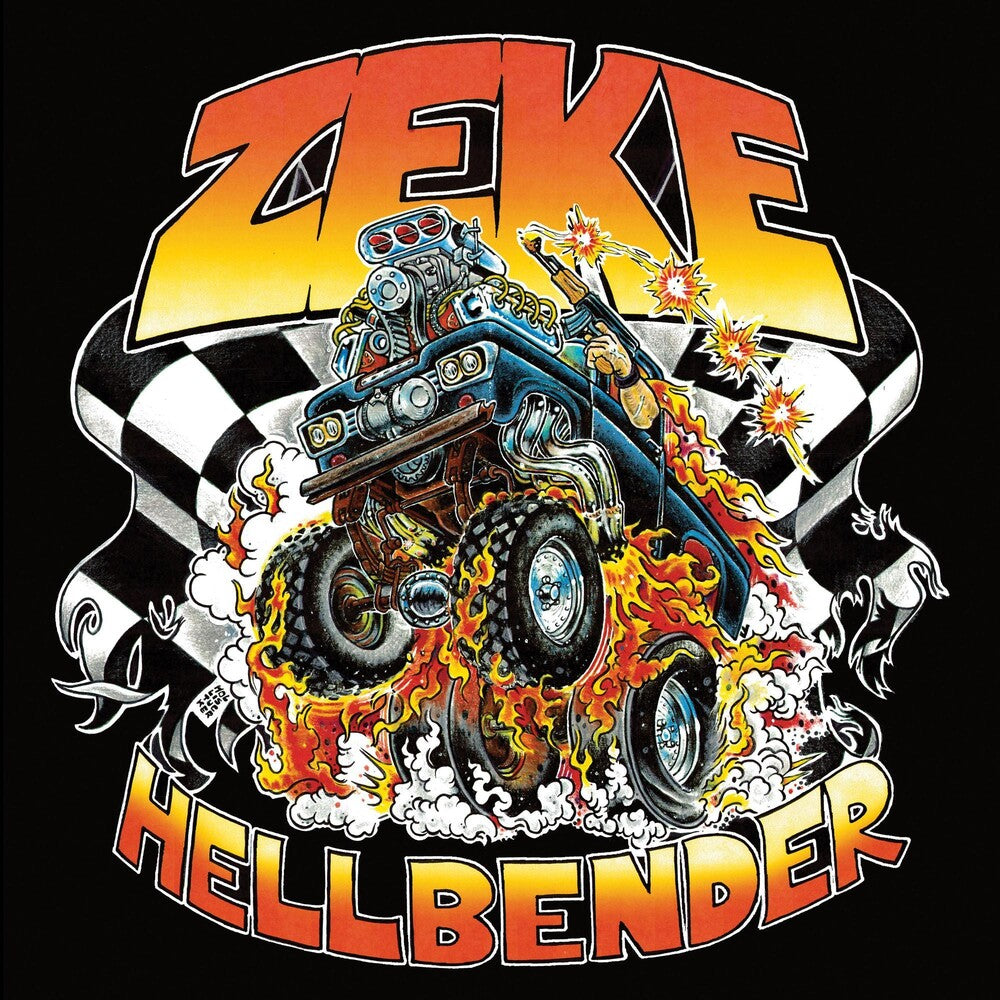 the album cover for Zeke - Hellbender