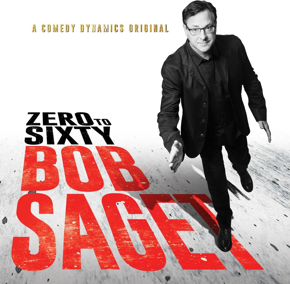 the album cover for Bob Saget - Zero To Sixty