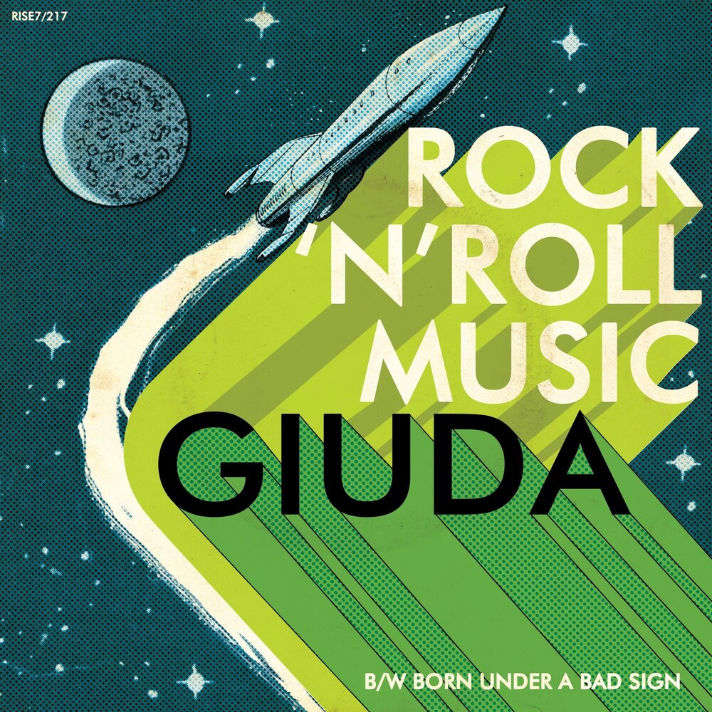the album cover for Giuda - Rock N Roll Music [Colored Vinyl] (Grn) (Uk)