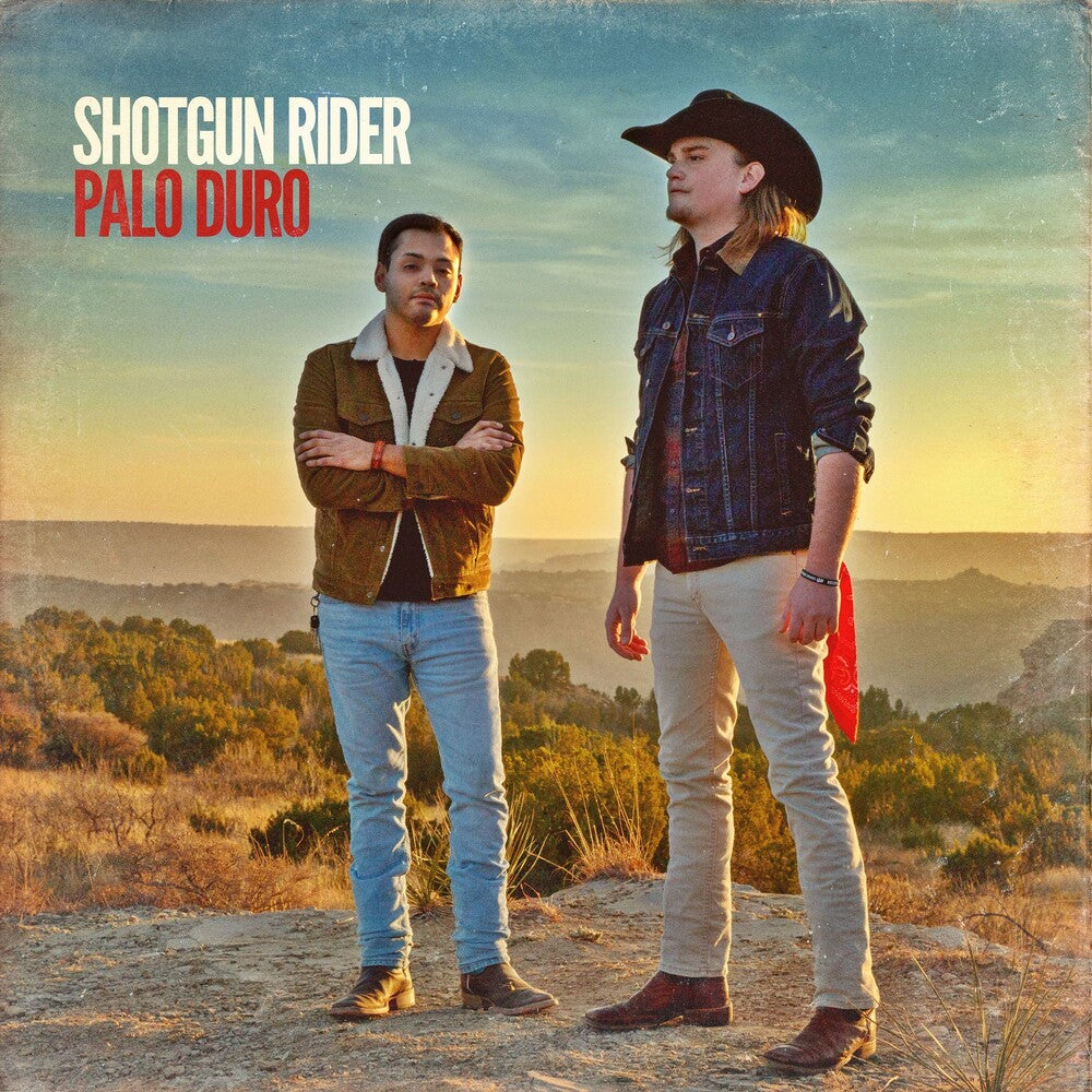 the album cover for Shotgun Rider - Palo Duro