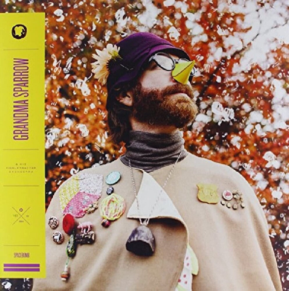 the album cover for Grandma Sparrow & His Piddletractor Orchestra - Grandma Sparrow & his Piddletractor Orchestra
