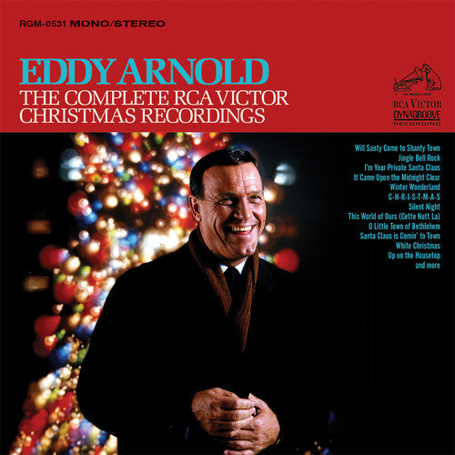 the album cover for Eddy Arnold - The Complete RCA Victor Christmas Recordings
