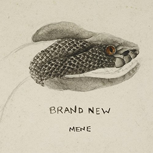 the album cover for Brand New - Mene