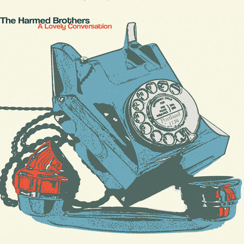 the album cover for Harmed Brothers - A Lovely Conversation
