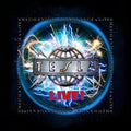 the album cover for Tesla - Mechanical Resonance Live [LP]