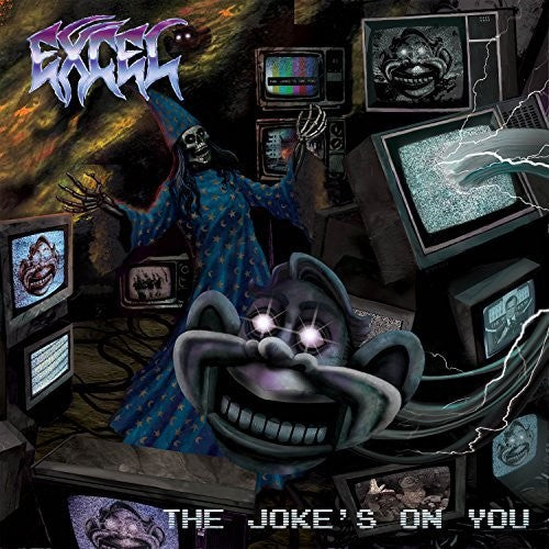 the album cover for Excel - The Joke's On You