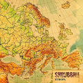 the album cover for Shrubbn - Europa