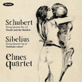 the album cover for Schubert / Sibelius / Ehnes Quartet - Schubert: String Quartet No. 14/Sibelius: String Quartet Op. 56